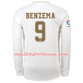 Maillot/Tenue Real Madrid Karim Benzema 9 Domicile 2019/2020 Manche Longue